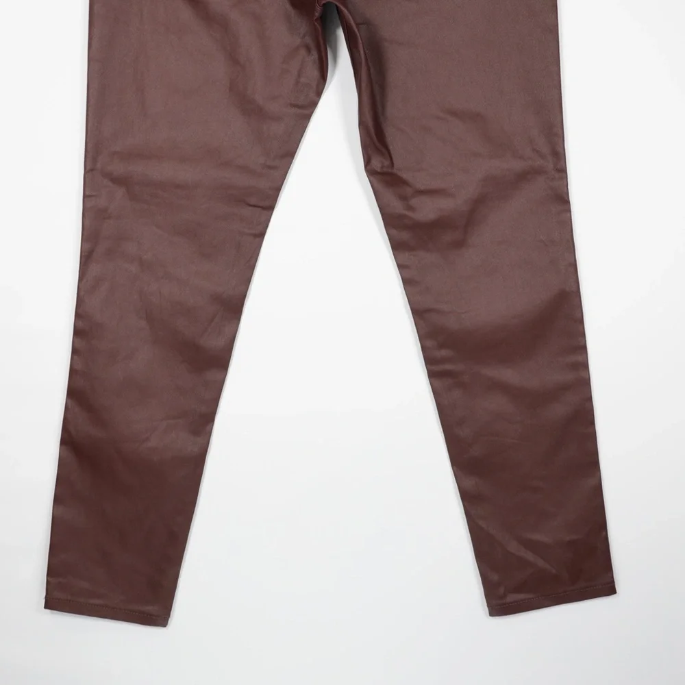 a.n.a Women's‎ Hight Rise Reflective Skinny Denim Jeans Brown Size 8